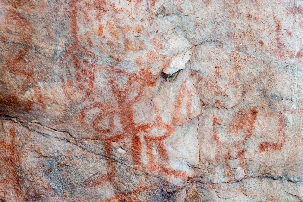 Pictografía, Faical, San Ignacio, Cajamarca, Perú, 2015 de Luis Rosendo.