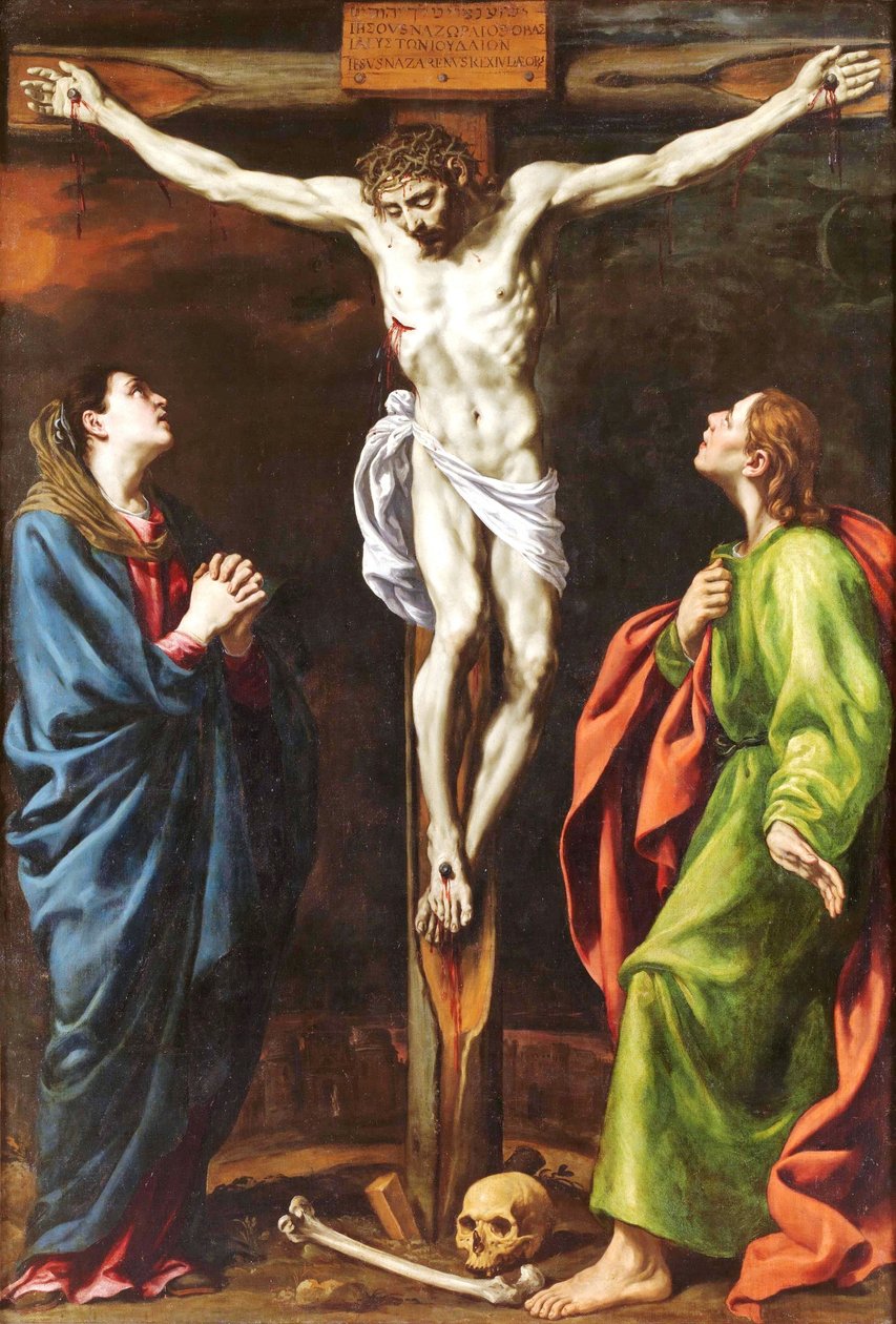 Español:  Calvario The Crucifixion de Luis Tristán