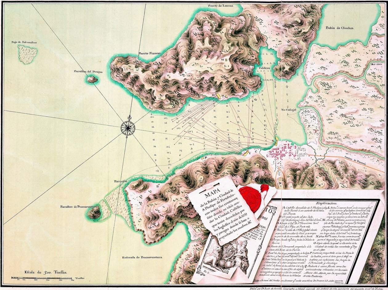 S. Felipe de Porto Bello de Luis de Surville