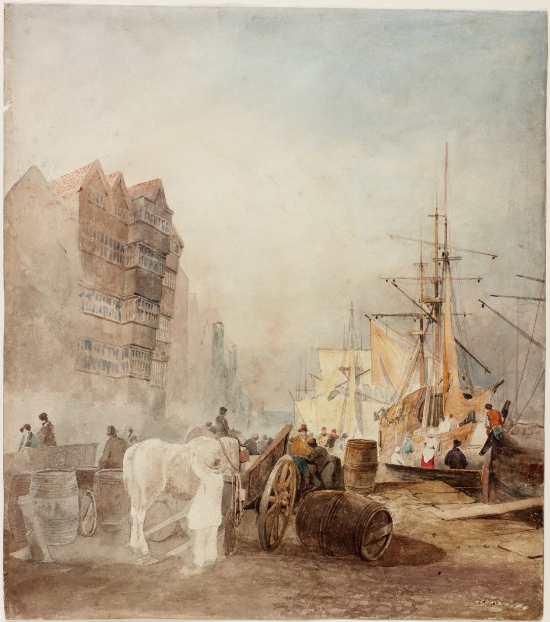 El muelle, Newcastle upon Tyne de Luke Clennell