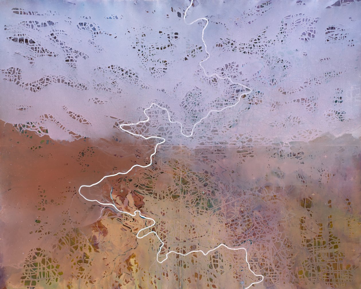 Camino 2, 2019 (óleo sobre lienzo) de Luke Elwes