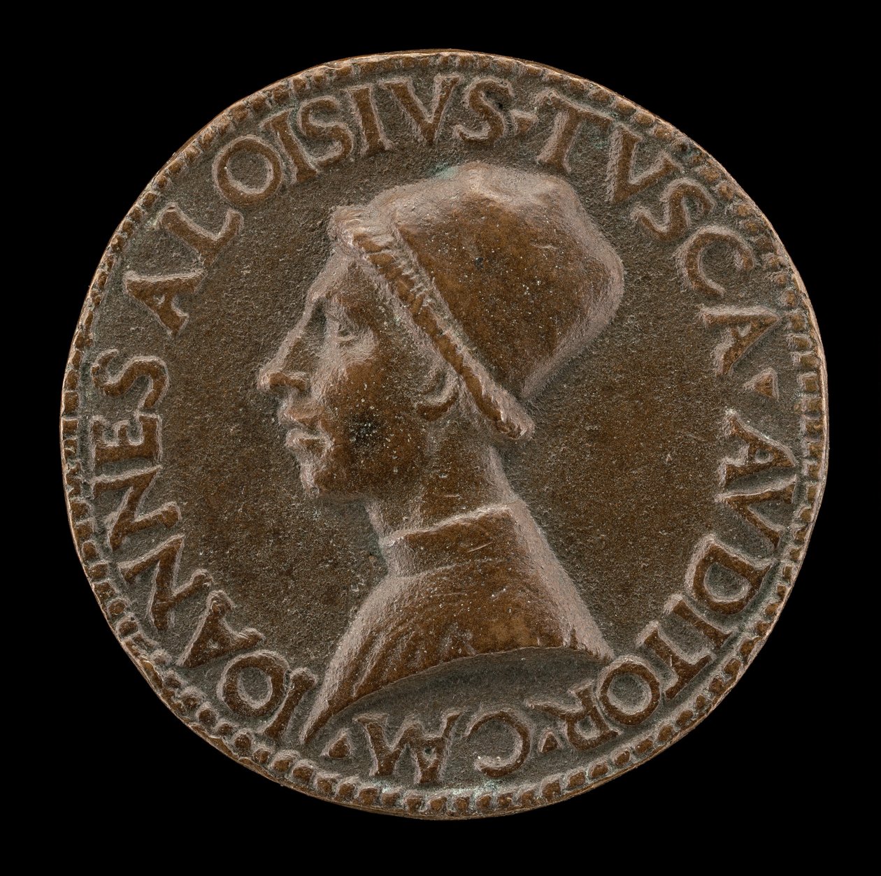 Giovanni Alvise Toscani, c. 1450-1478, Jurisconsulto Milanés, Abogado Consistorial...[anverso] de Lysippus Junior