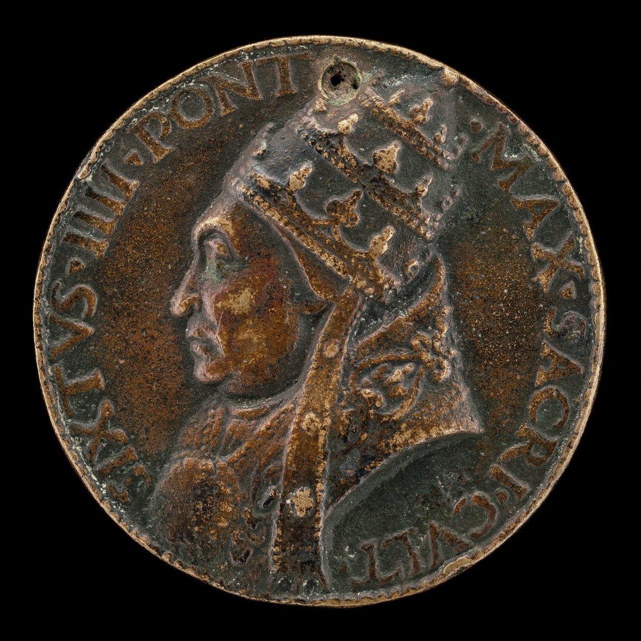 Sixto IV Francesco della Rovere, 1414-1484, Papa 1471 [anverso] de Lysippus Junior