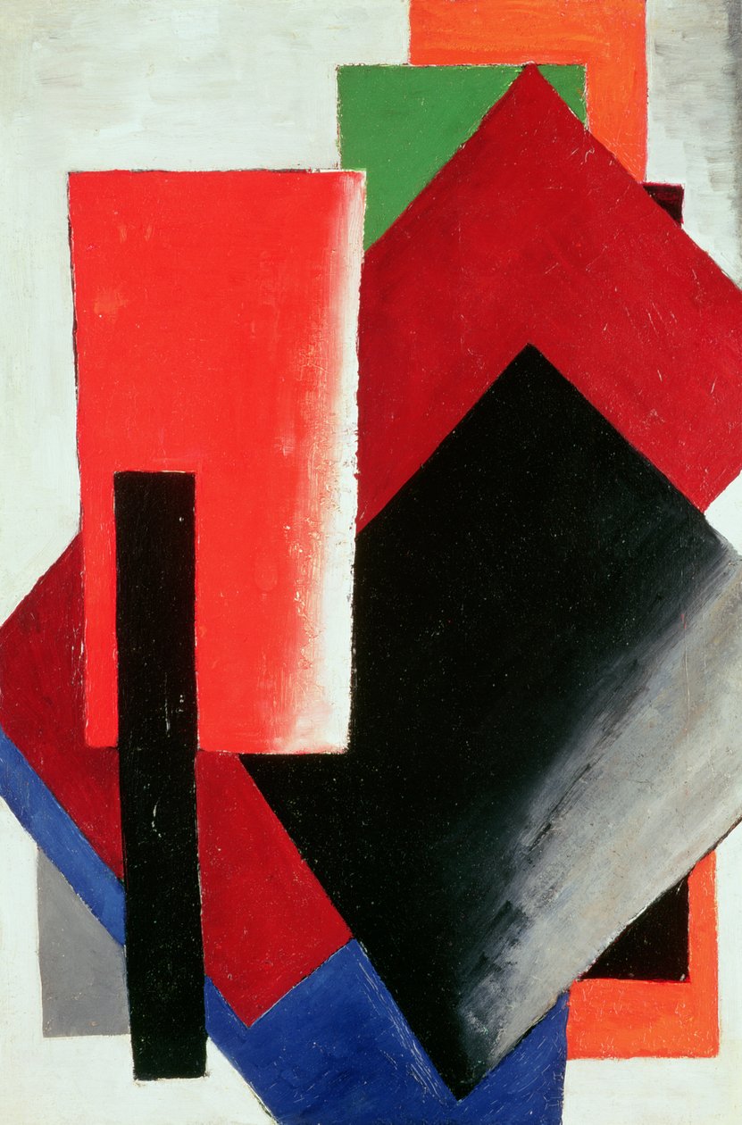 Composición arquitectónica, 1918 de Lyubov Sergeevna Popova