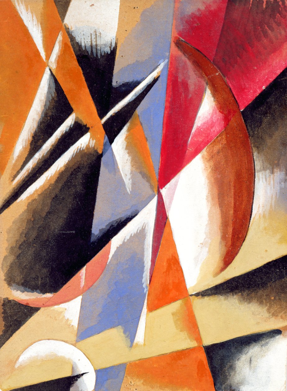 Composición, c.1920 de Lyubov Sergeevna Popova