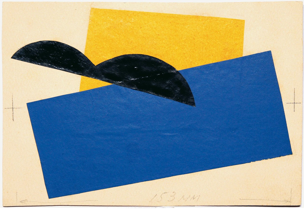 Diseño de bordado para el Centro Folclórico del Pueblo Verbovka, 1917 de Lyubov Sergeevna Popova