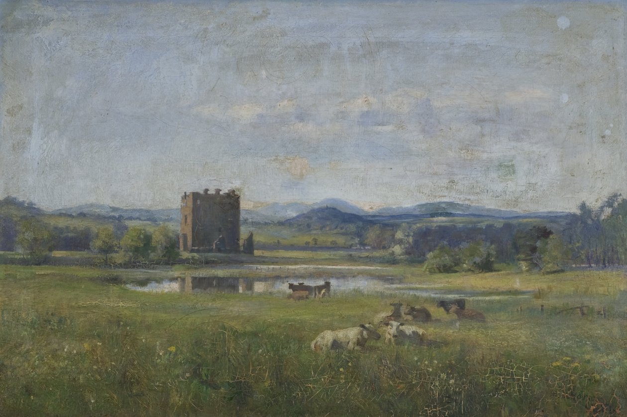 Castillo de Threave, 1881 de M. M. Harper