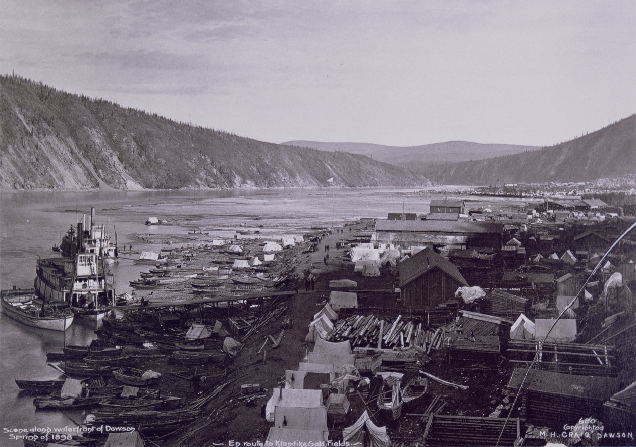 Ciudad de Dawson en primavera de M.H. Craig
