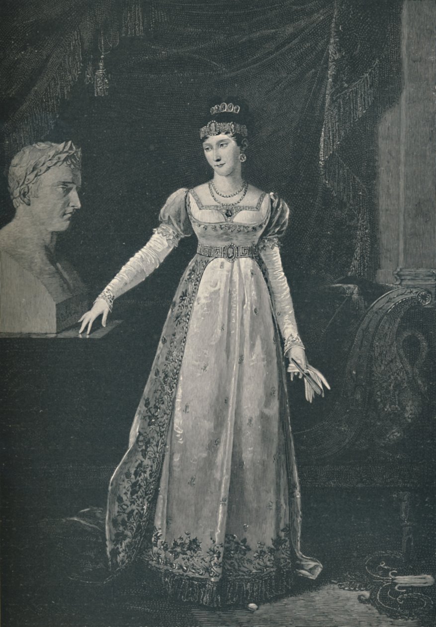 Marie-Pauline Bonaparte - Madame Leclerc, Princesa Borghese, c1806, 1896 de M. Haider