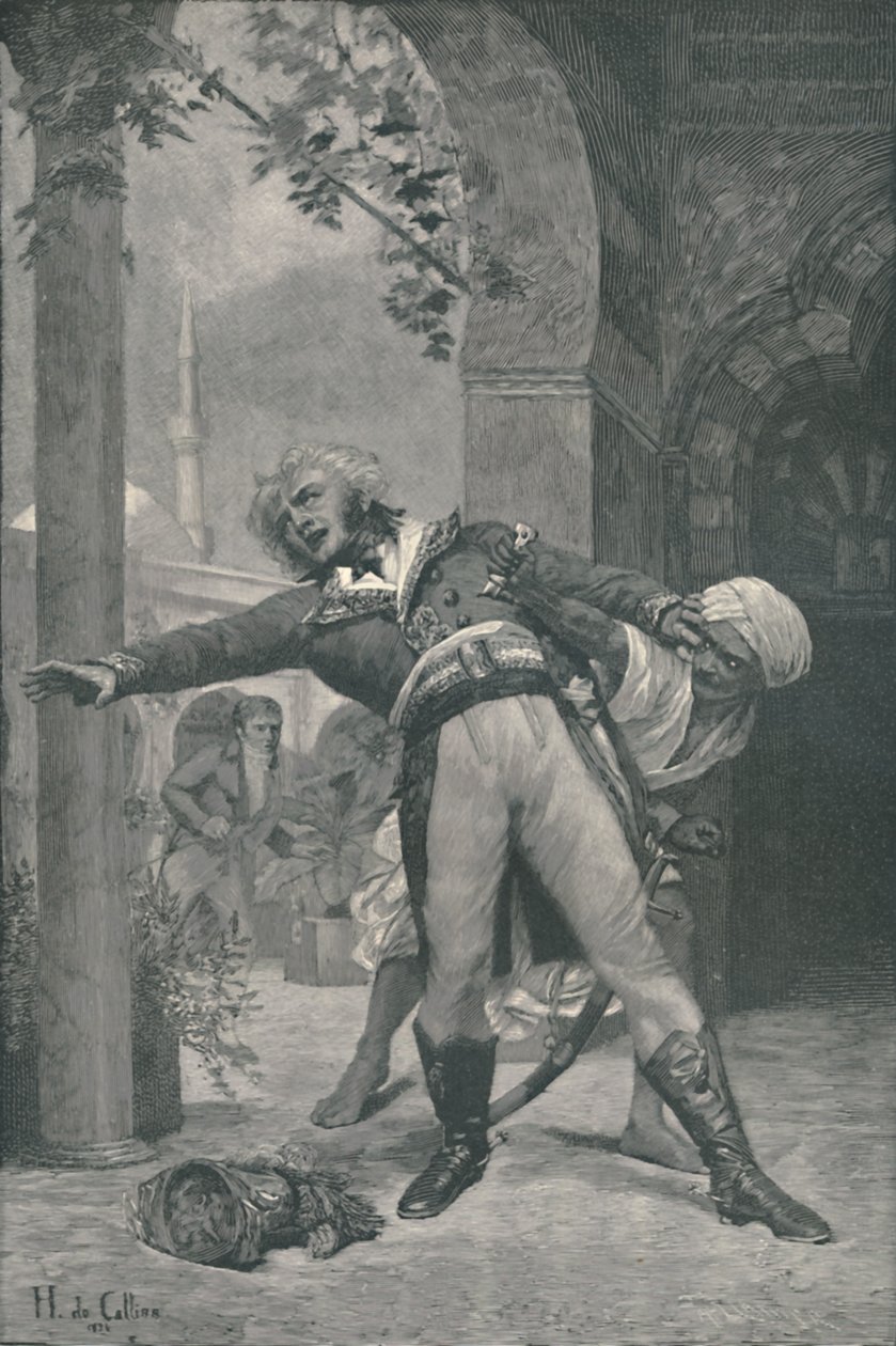 El asesinato de Kléber en El Cairo, 14 de junio de 1800, 1896 de Horace de Callias