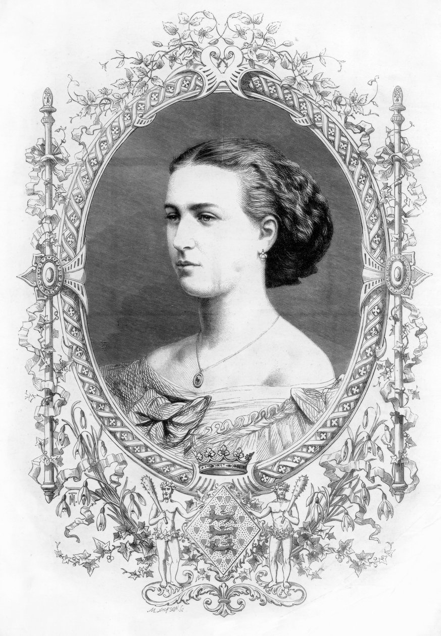 Princesa Alexandra 1844-1925, 1862 de M. Jackson