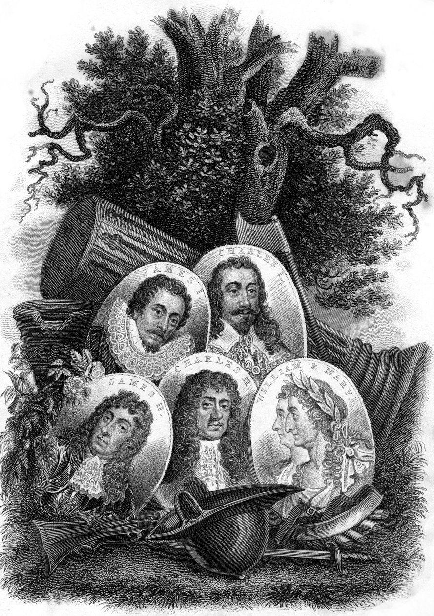 Reyes de Inglaterra de M Page