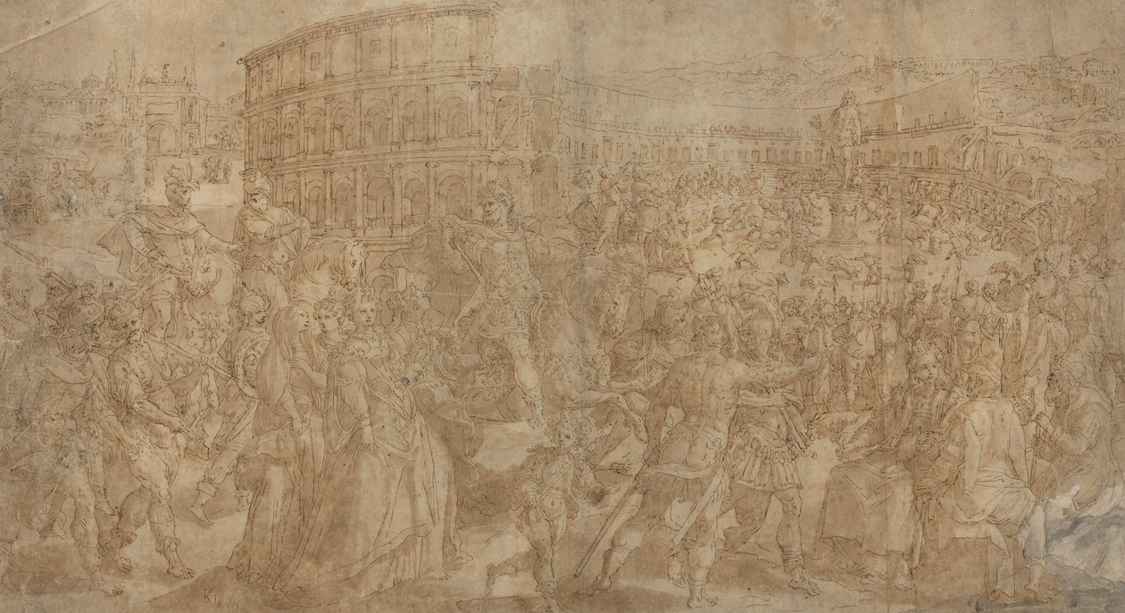 Un triunfo romano de Maarten de Vos