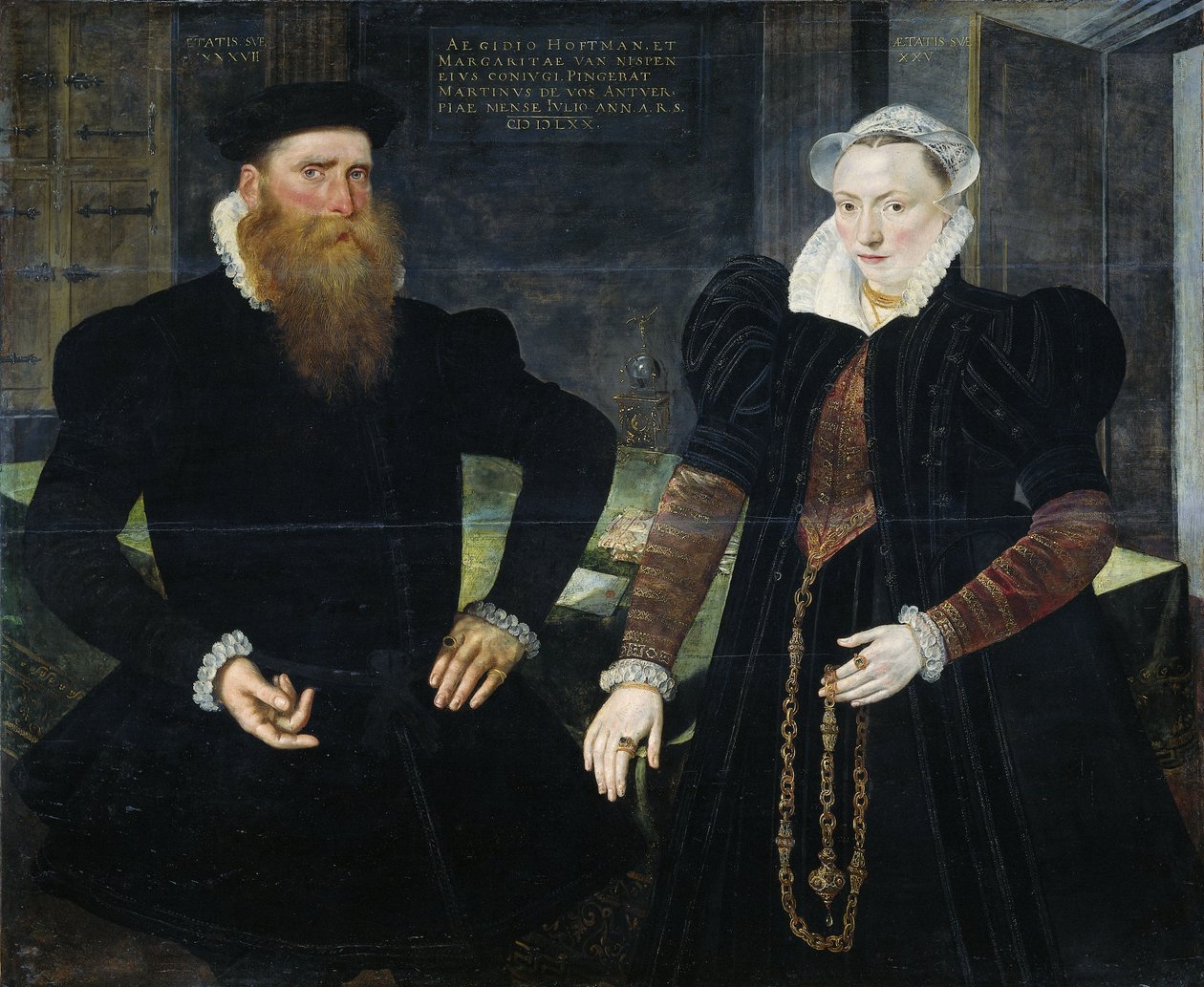 Retrato de Gillis Hooftman de Maarten de Vos