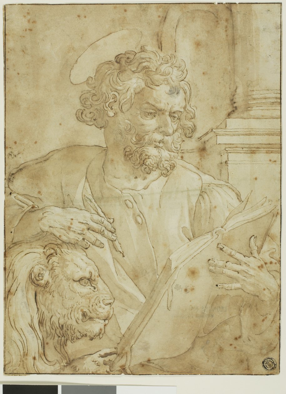 San Marcos Evangelista de Maarten de Vos