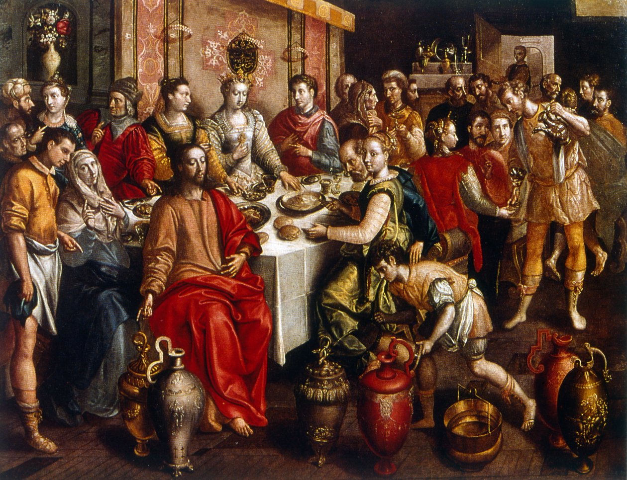 Las bodas de Caná de Maarten de Vos