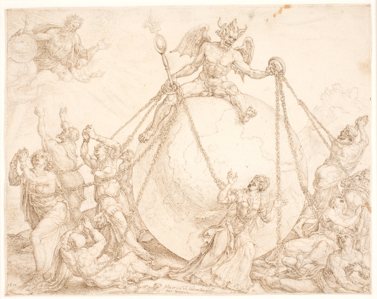 Adveniat regnum tuum (venga tu reino) de Maarten van Heemskerck