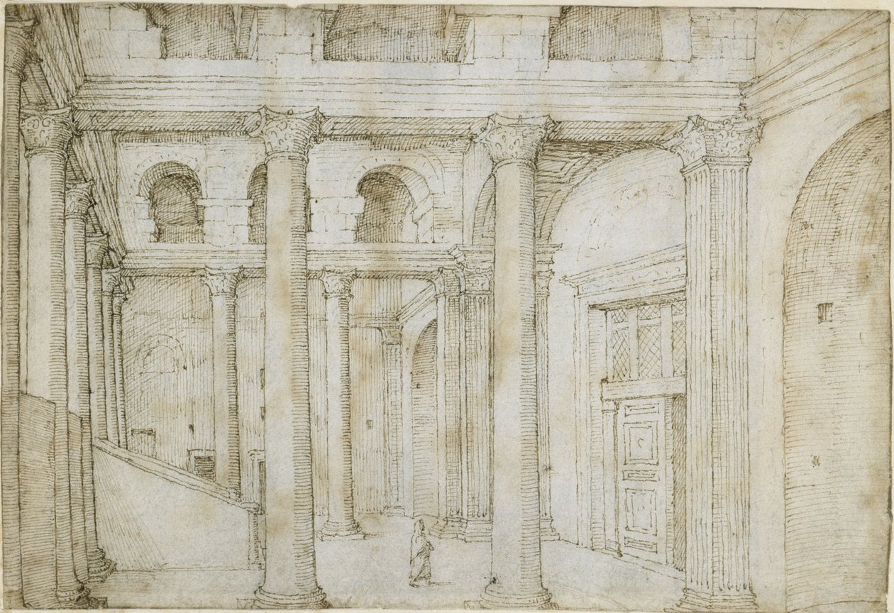 Pórtico del Panteón de Maarten van Heemskerck
