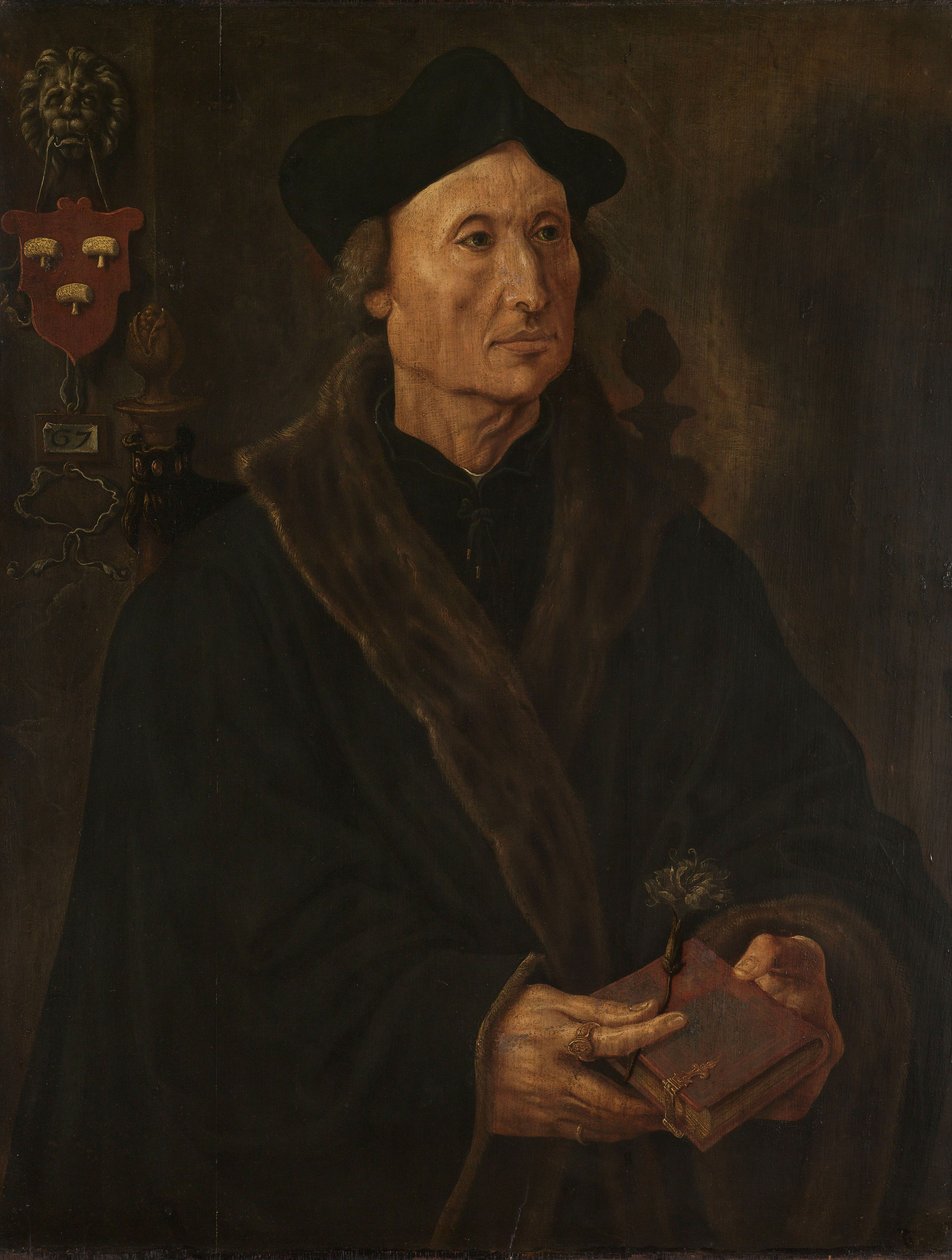 Retrato de Johannes Colmannus de Maarten van Heemskerk