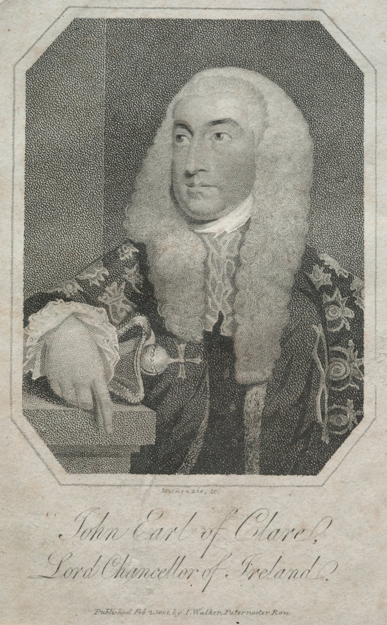 John Fitzgibbon, Conde de Clare 1749-1802, 1801 de Mackenzie