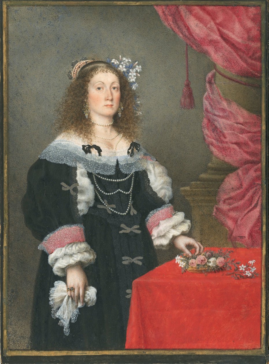 Retrato de una dama de alta alcurnia de Maddalena Corvina