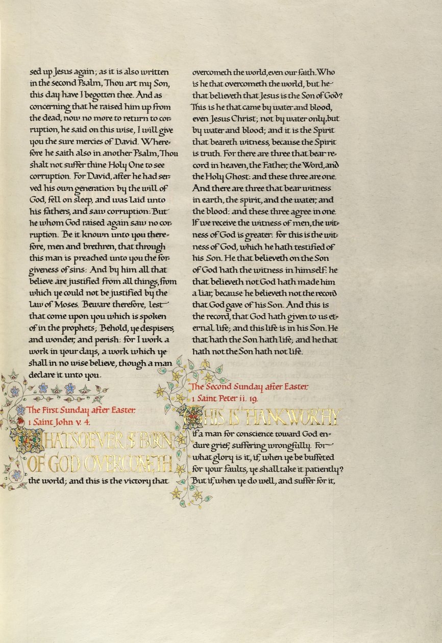 Página de texto decorada de Madelyn Walker