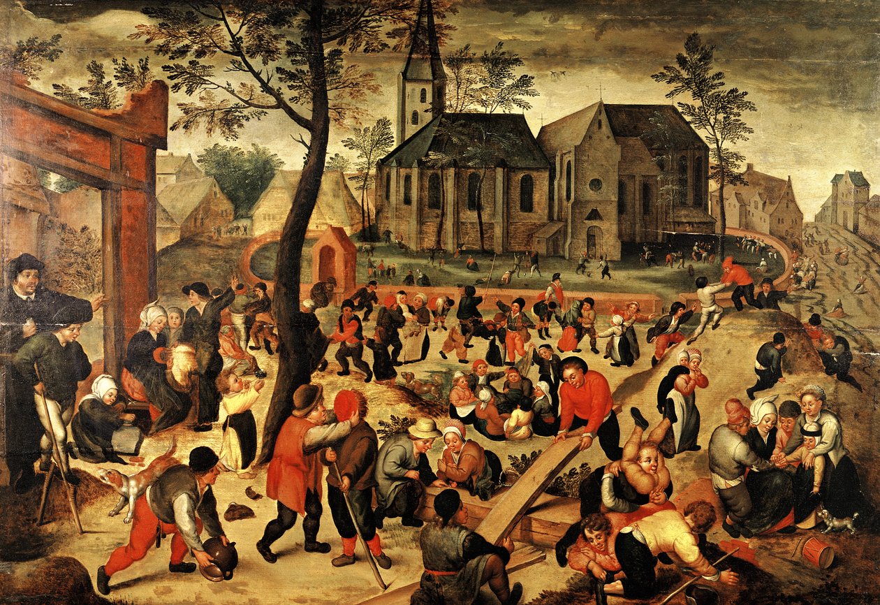 Juegos infantiles de Maerten van Cleve