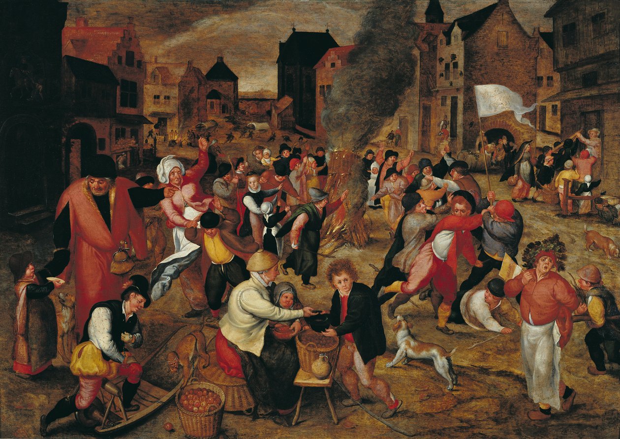 Las hogueras de San Martín de Maerten van Cleve
