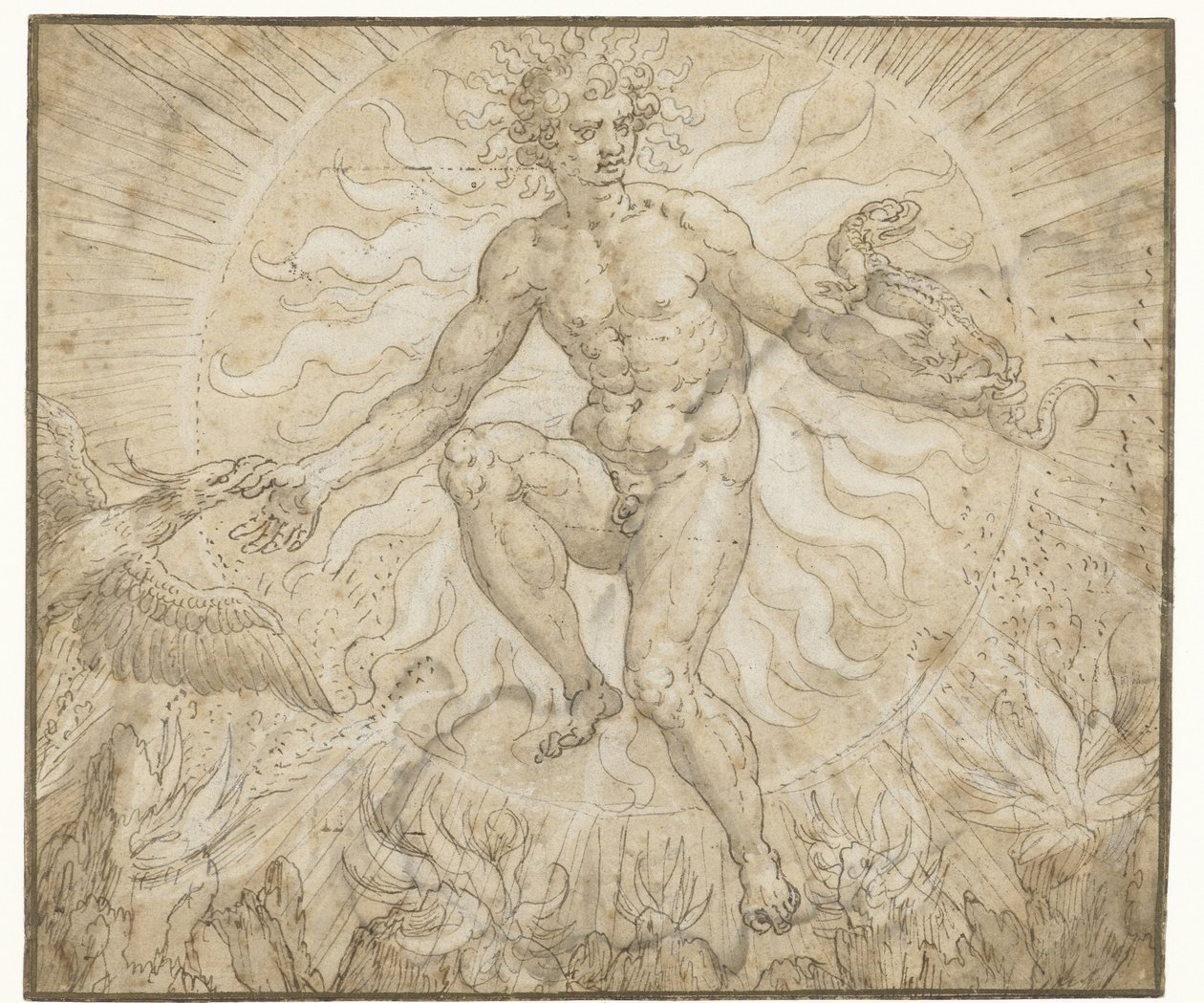 Ignis
Vier elementen (título de la serie) de Maerten de Vos