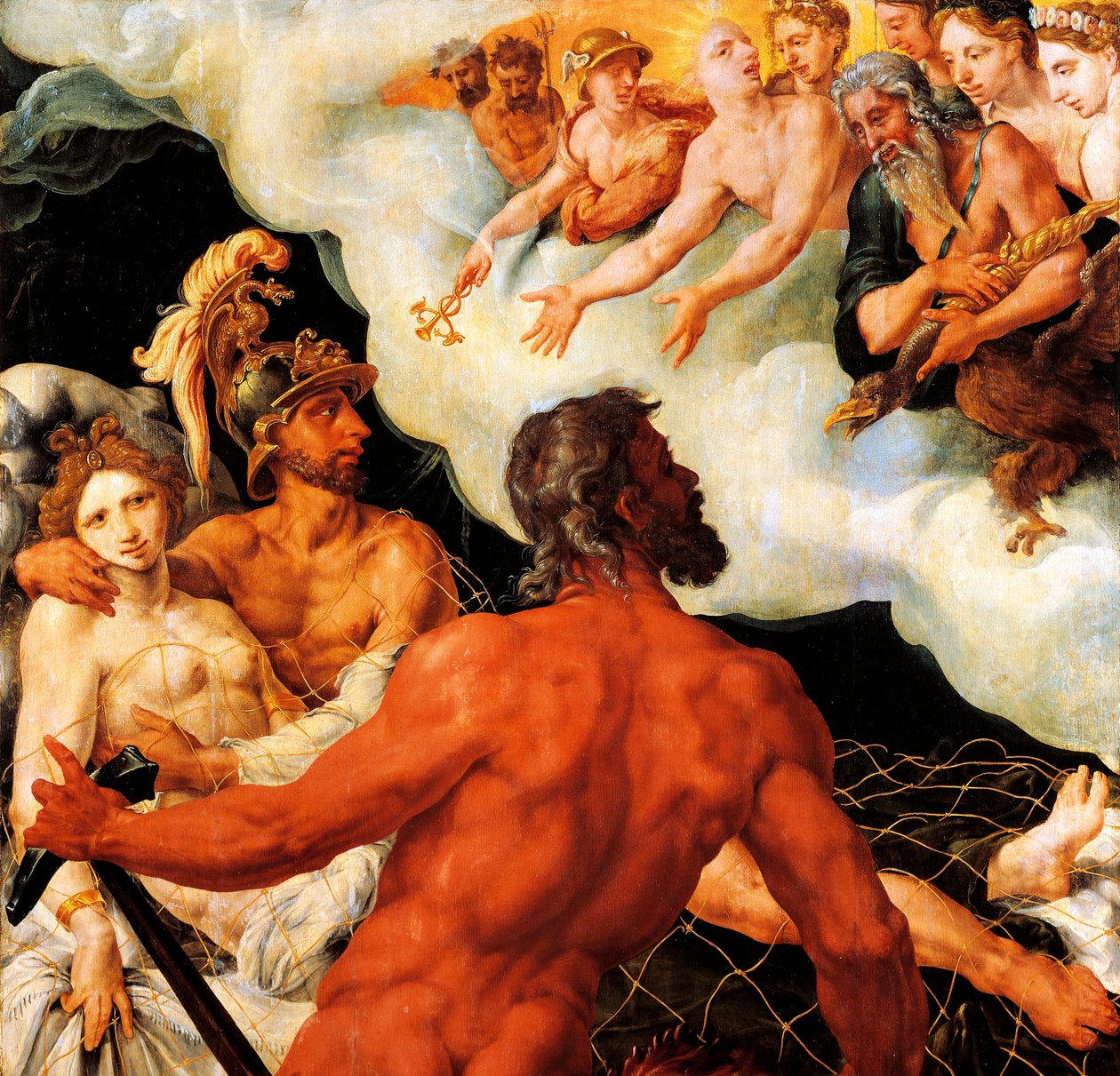Marte y Venus atrapados en la red de Vulcano