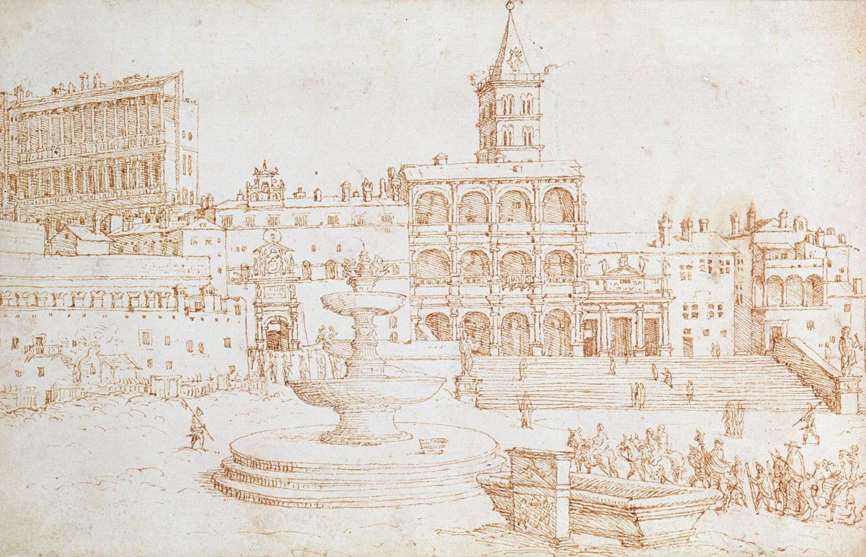 Antigua San Pedro de Maerten van Heemskerck