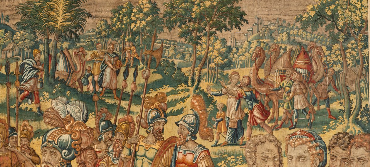 Historia de Gedeón, juez y guerrero de los hebreos, finales del siglo XVI (tapiz) de Maerten van Heemskerck