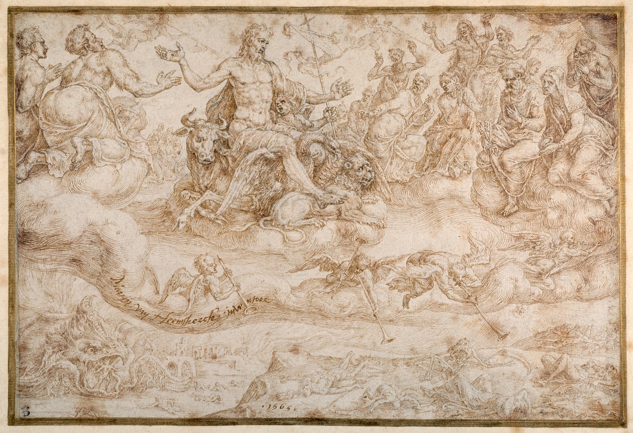 El triunfo de Cristo de Maerten van Heemskerck
