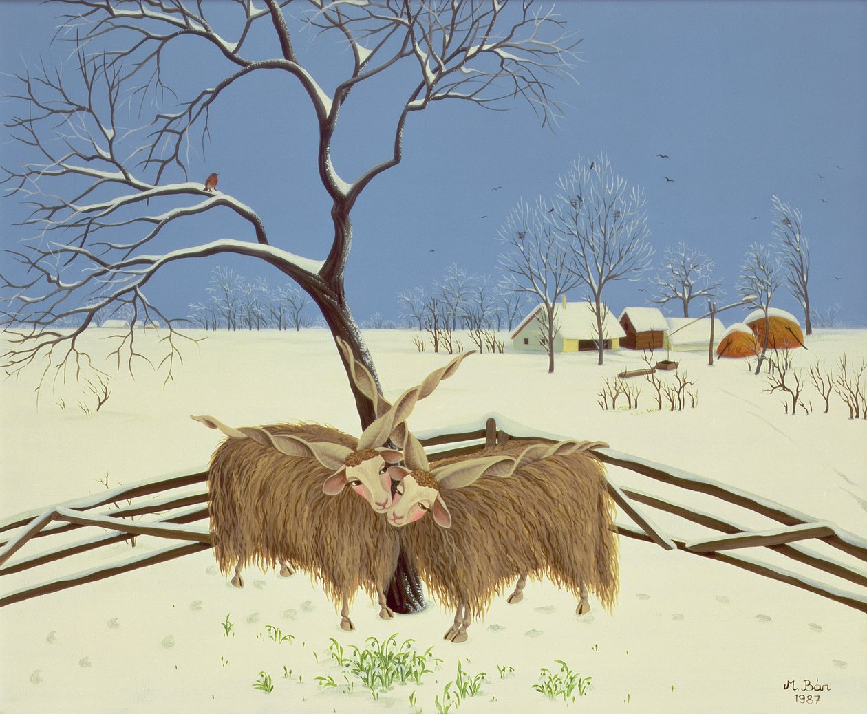 Primavera en invierno, 1987 de Magdolna Ban
