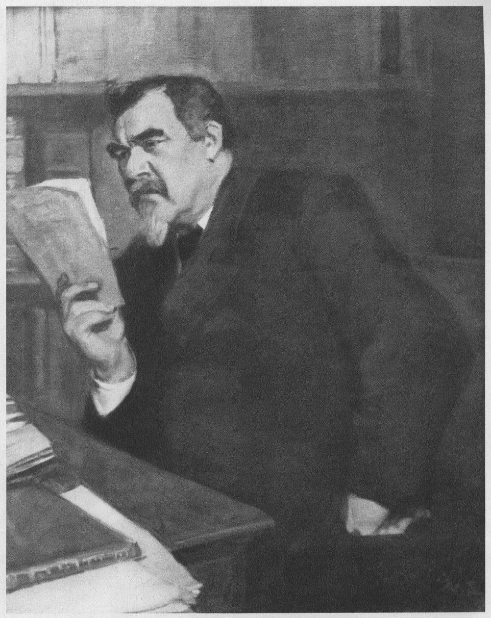 Retrato del consejero de estado Th. Rein de Magnus Enckell