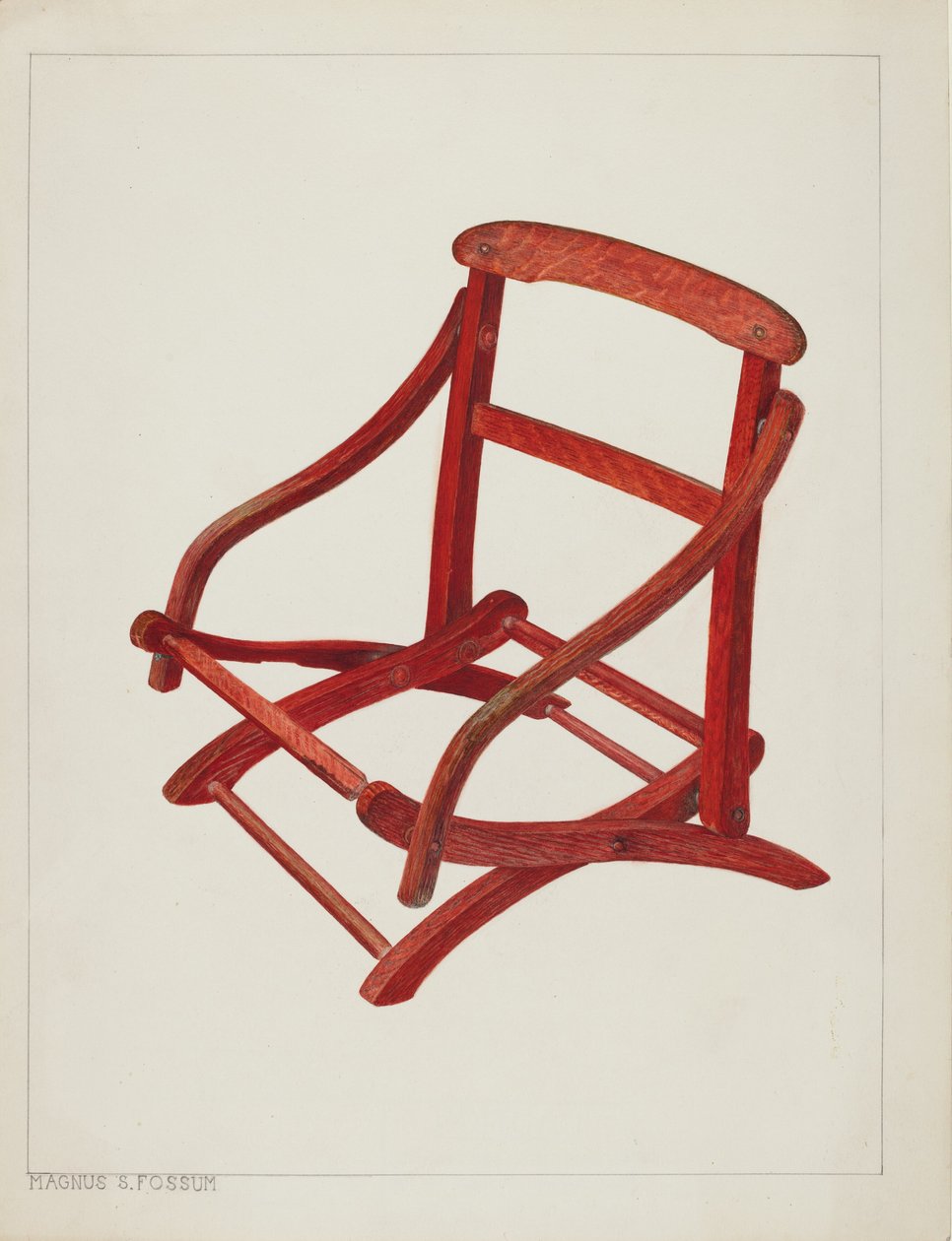 Silla plegable para niños de Magnus S. Fossum