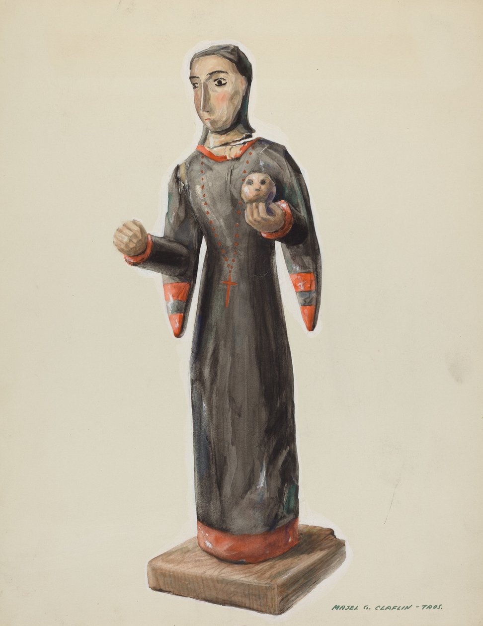Santa Rita - Bulto de Majel G. Claflin