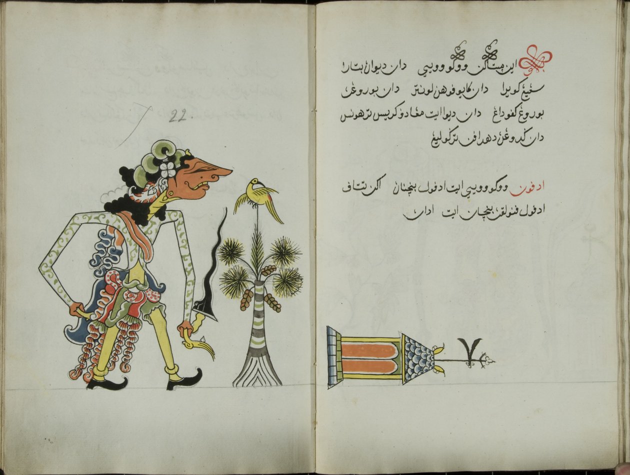 Wukon Jawa, MS 41 p.44, imagen 22, 1830 de Malay Malay