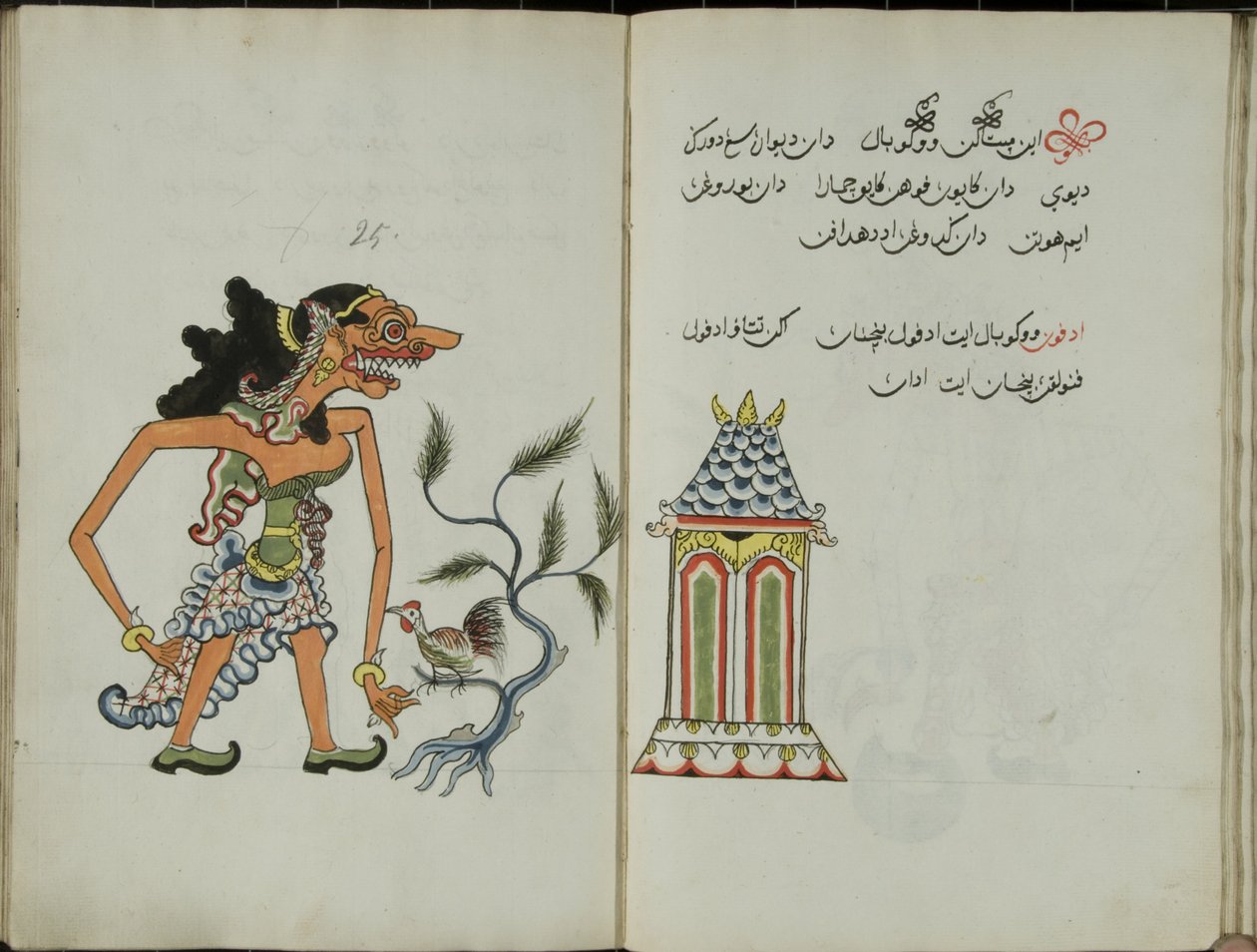 Wukon Jawa, MS 41 p.50, imagen 25, 1830 de Malay Malay