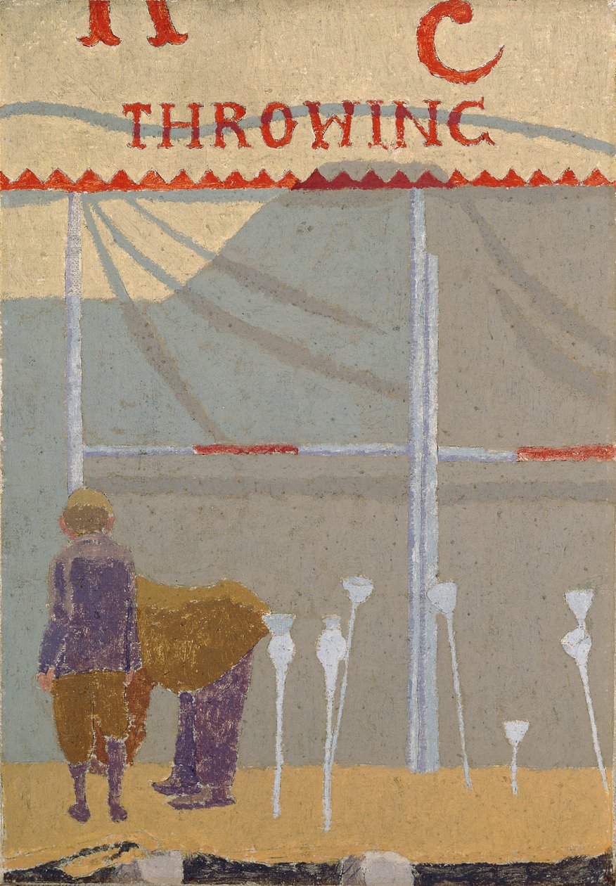 El Tiro al Coco, c.1920 de Malcolm Drummond
