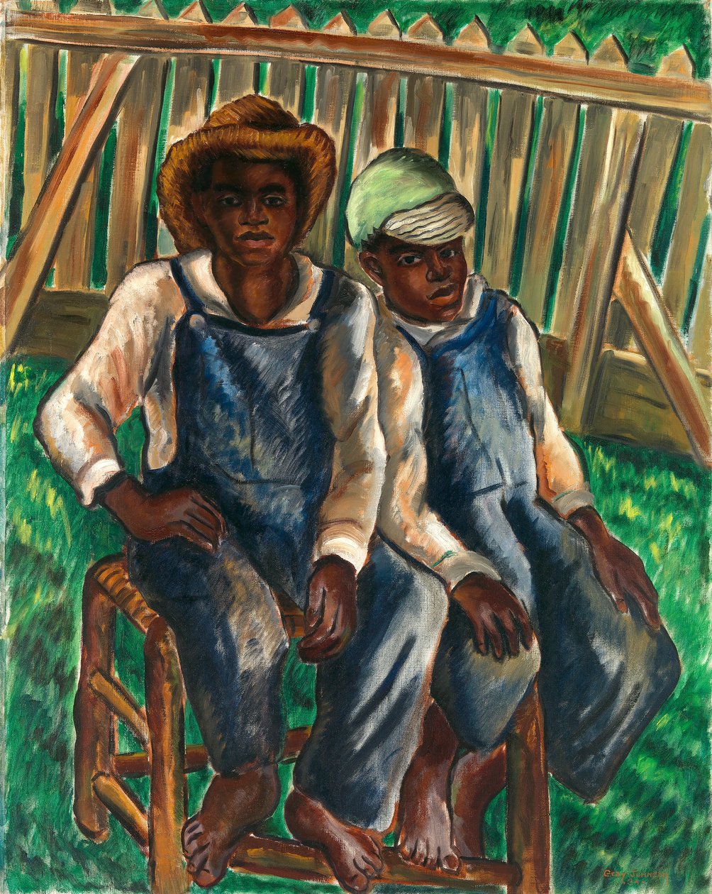 Hermanos, 1934 de Malvin Gray Johnson