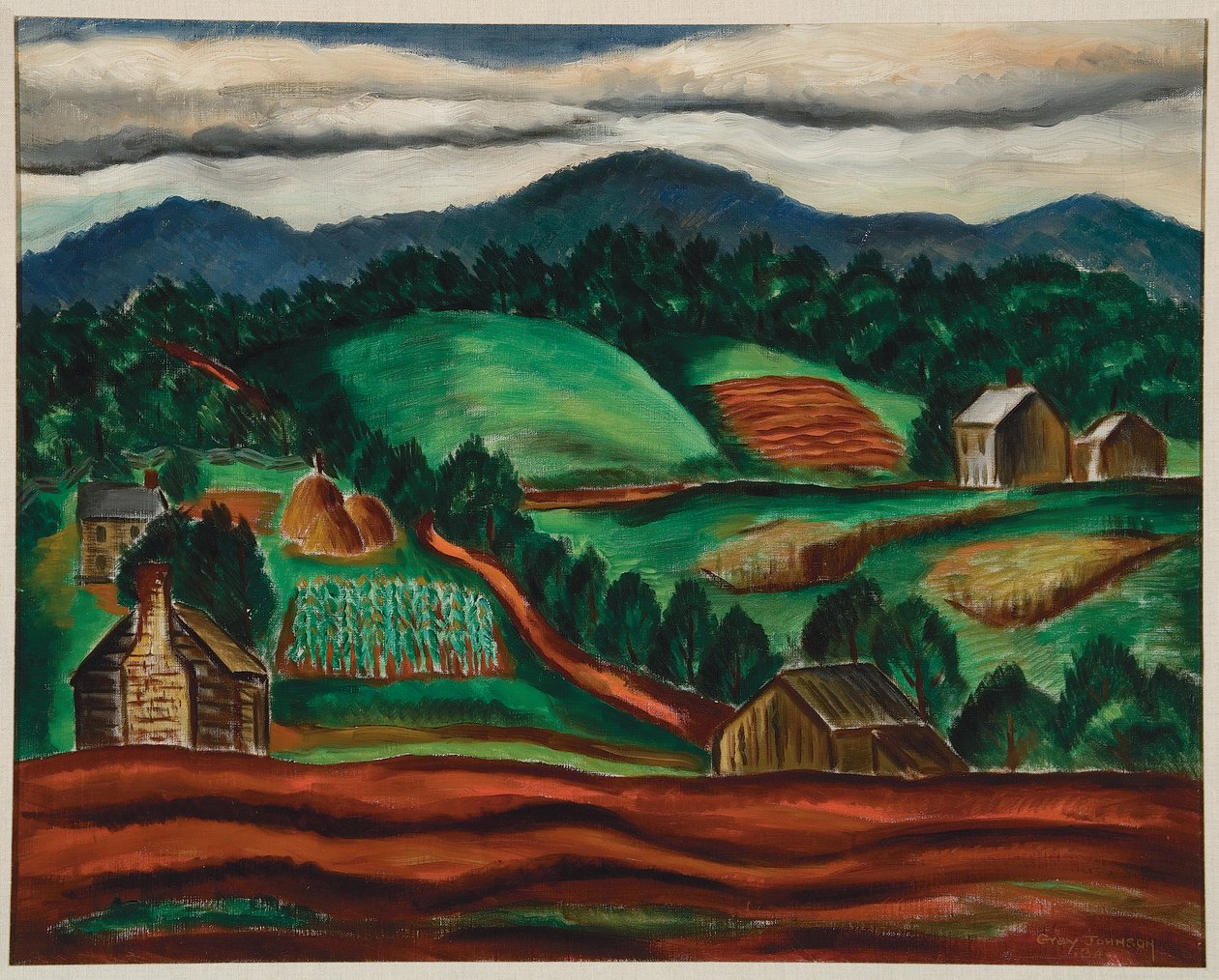 Paisaje del Sur #4 de Malvin Gray Johnson