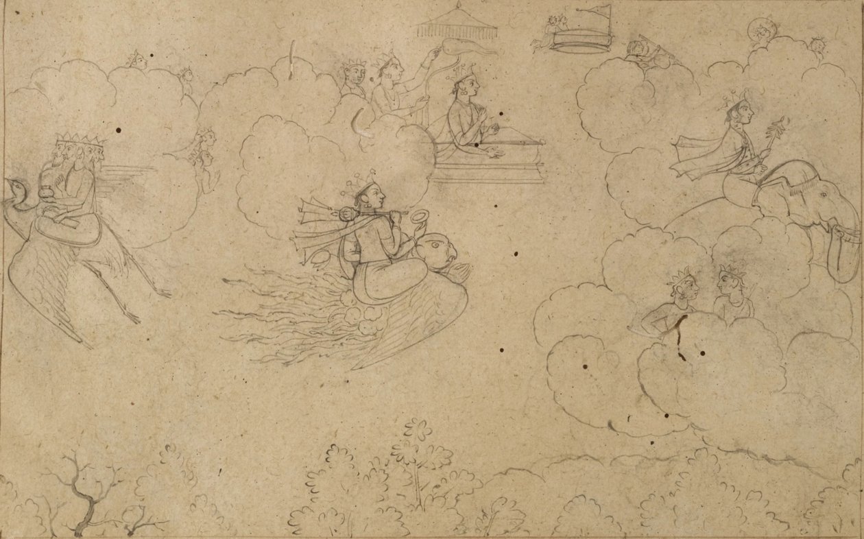 Brahma y Vishnu de Manaku
