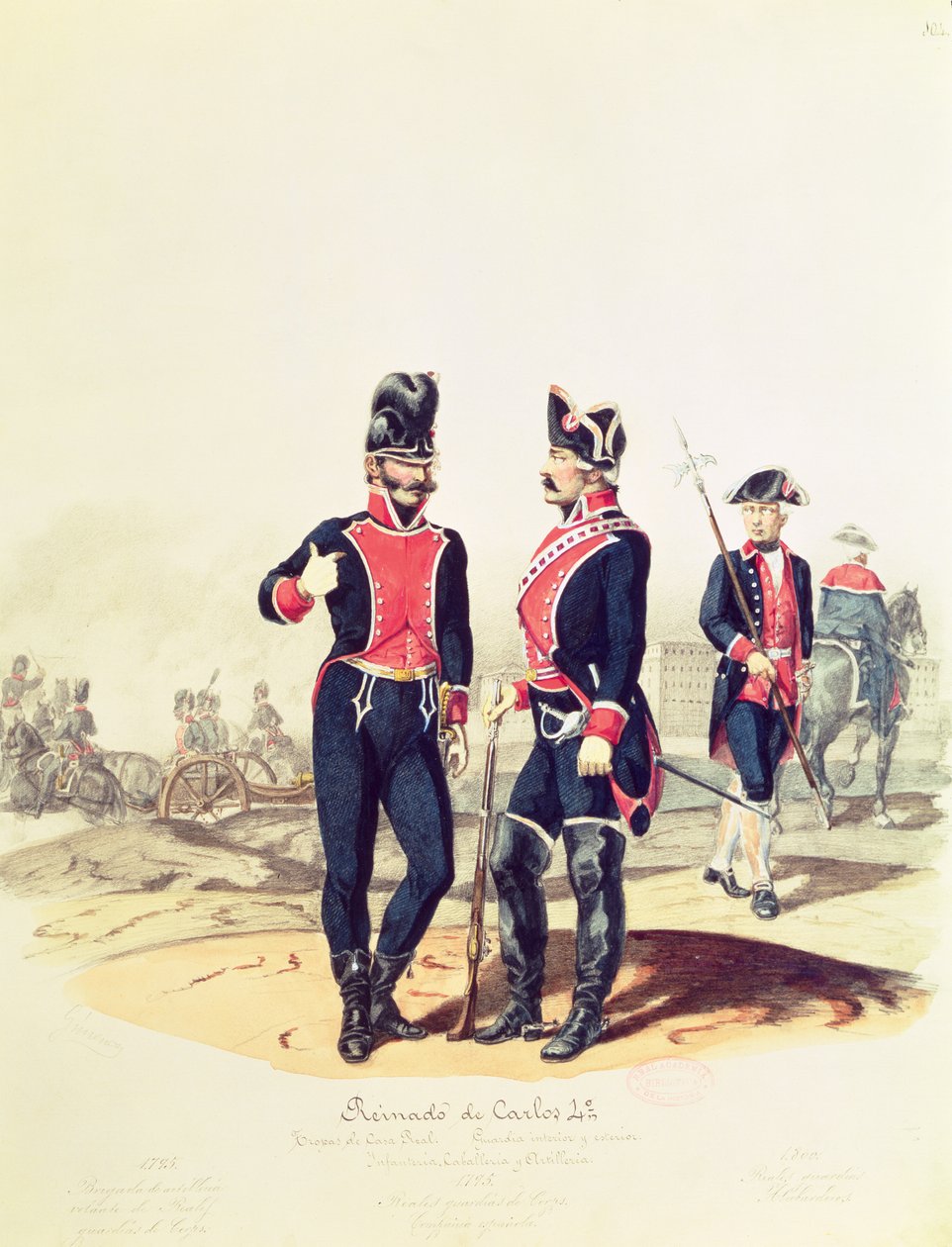 Reinado de Carlos IV, 1795 de Manuel Jimenez Gonzalez