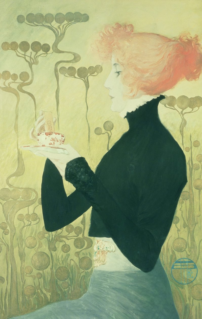 Retrato de Sarah Bernhardt de Manuel Orazi
