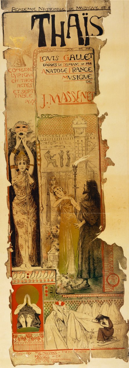 Thaïs, ópera de Jules Massenet de Manuel Orazi