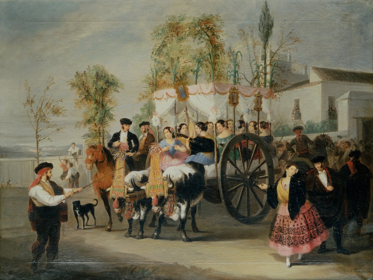 Una Procesión de Manuel Cabral y Aguado Bejarano