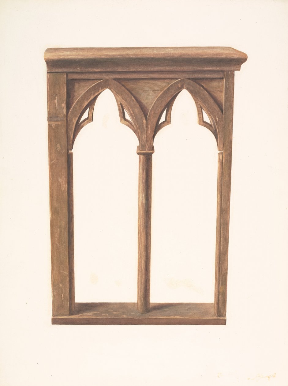 Puerta del altar, c. 1939 de Manuel G. Runyan