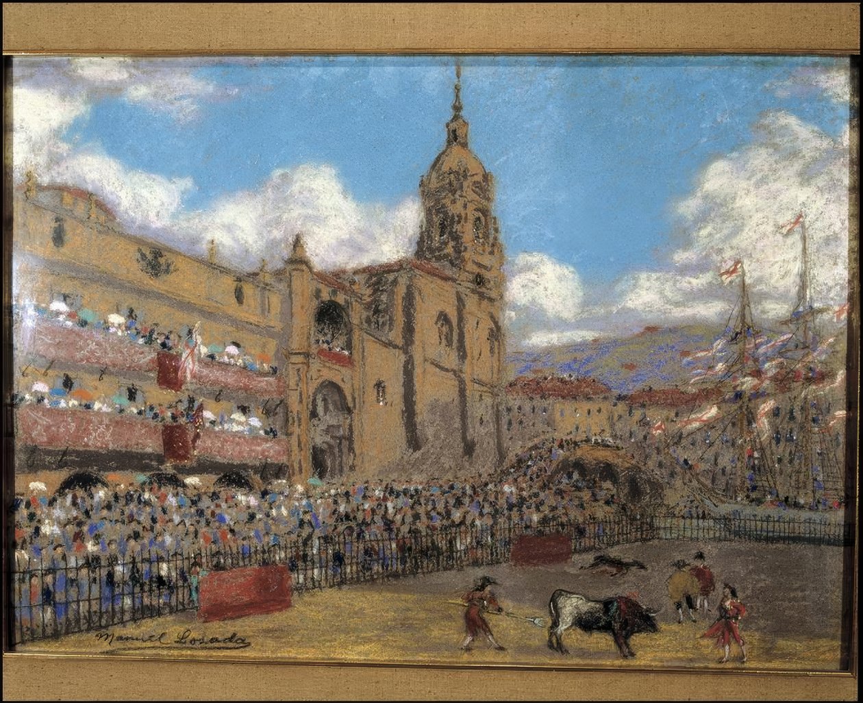 Toros de San Antón. Alarde de Martinchu de Manuel Losada