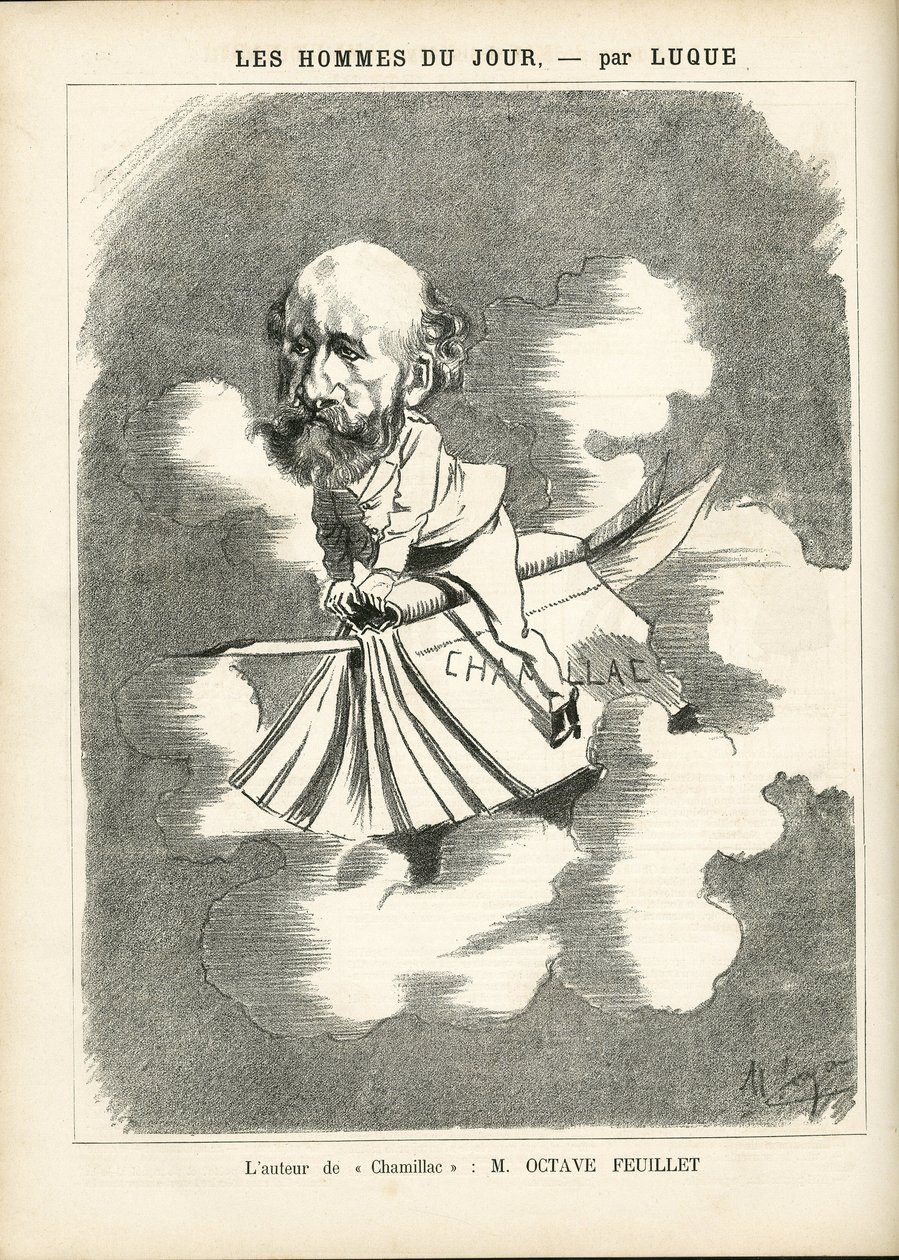 Ilustración en La Caricatura (1880) de Manuel Luque